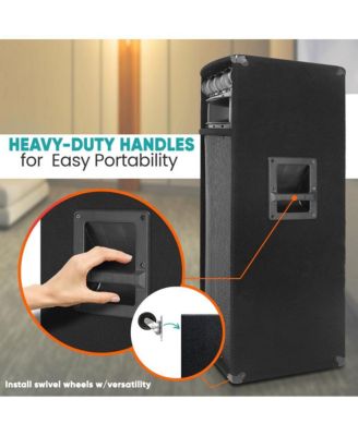 1600W Heavy Duty 7 Way Pa Loud-speaker Cabinet