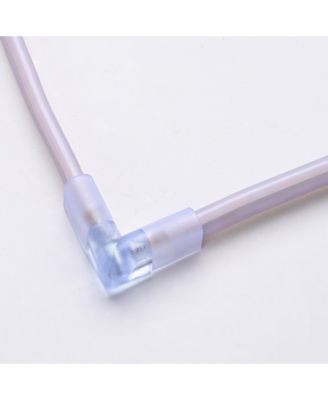 2 Pin Connectors Accessories L Shape with Pin for 7x14mm Neon Rope Light