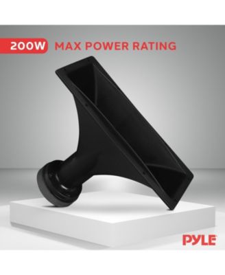 "4'' x 10'' Horn Tweeter Speaker - High-Quality Audio Component for Home & Car Audio Systems