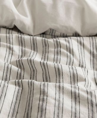Etta Striped 3-Pc. Duvet Cover Set, Queen