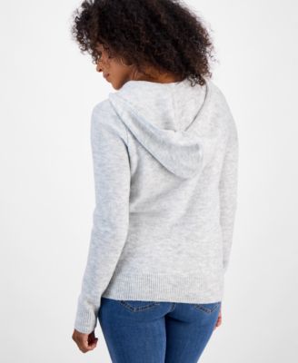 Women's Luxsoft Split-Neck Hoodie, Macy's Exclusive