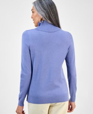 Women's Long-Sleeve Turtleneck Sweater
