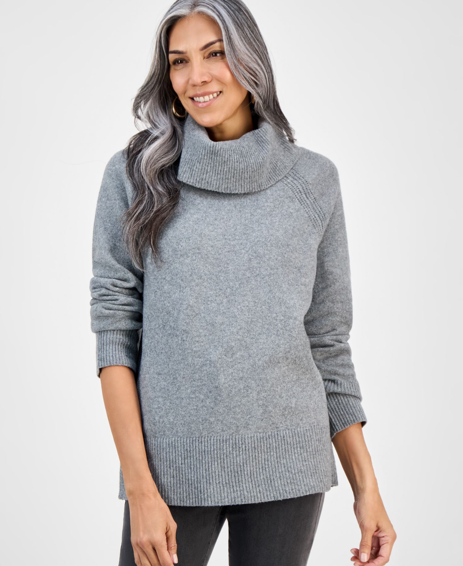 Women's Cowl-Neck Sweater