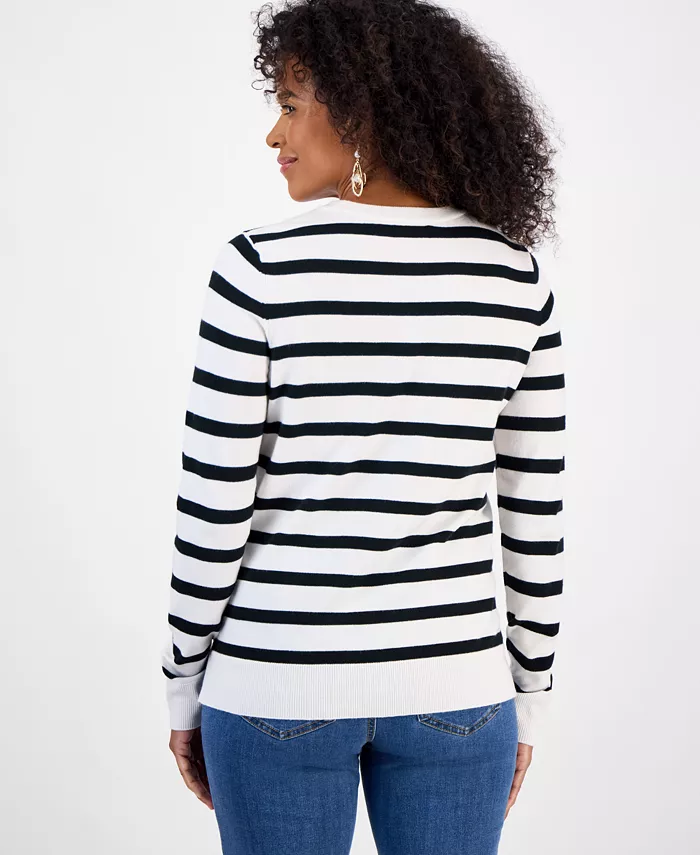 Women's Long-Sleeve Crewneck Sweater - thumbnail 2
