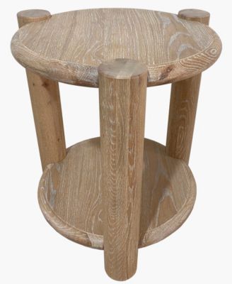 Taos 21" Solid Oak Chairside Table