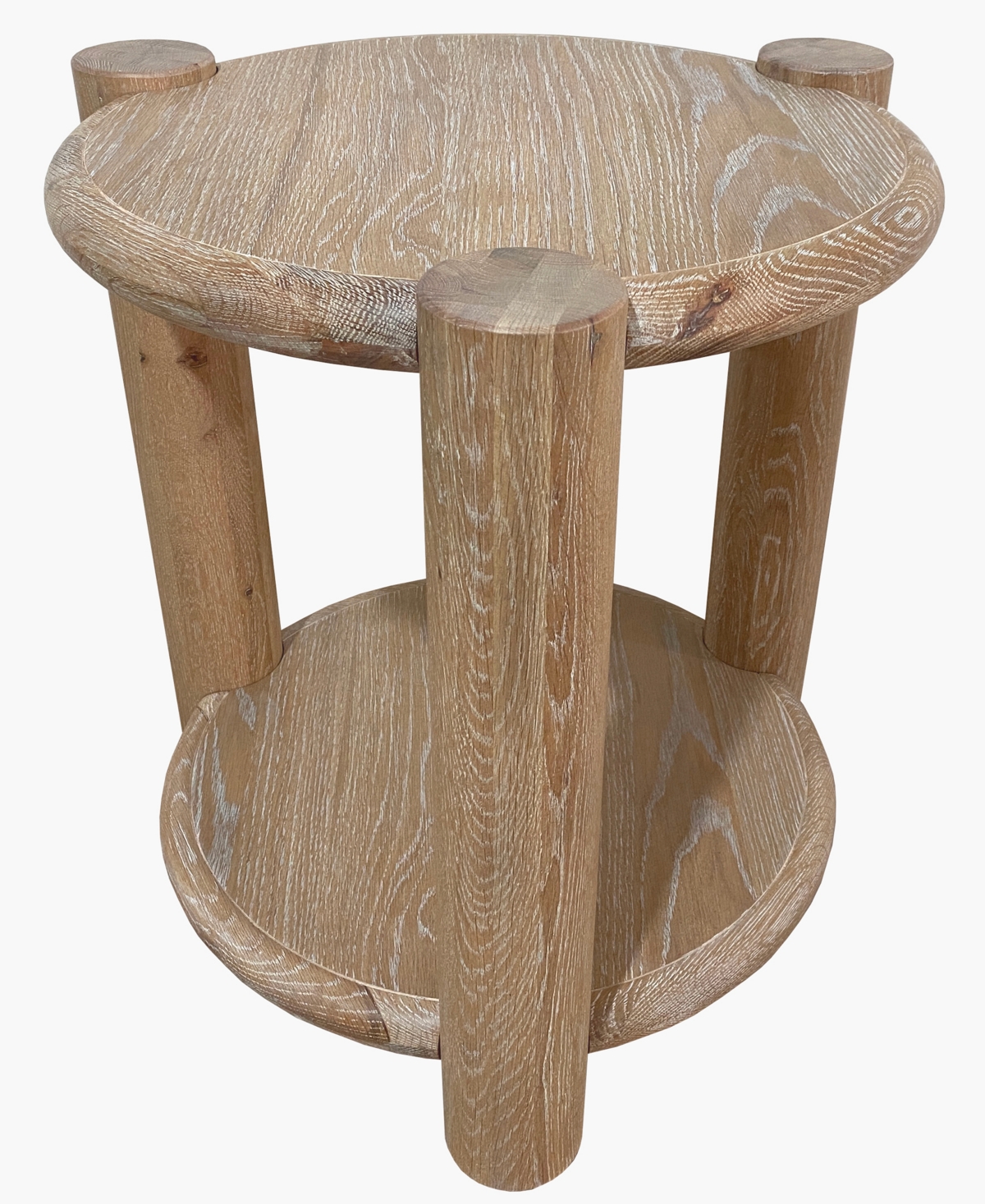 Macy's Tao 21" Taos Solid Oak Chairside Table