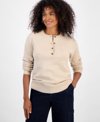 Style & Co - Women's Henley Sweater