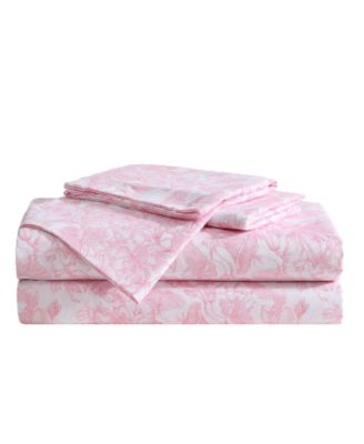 Silky Microfiber Printed 3-Pc. Sheet Set, Twin XL