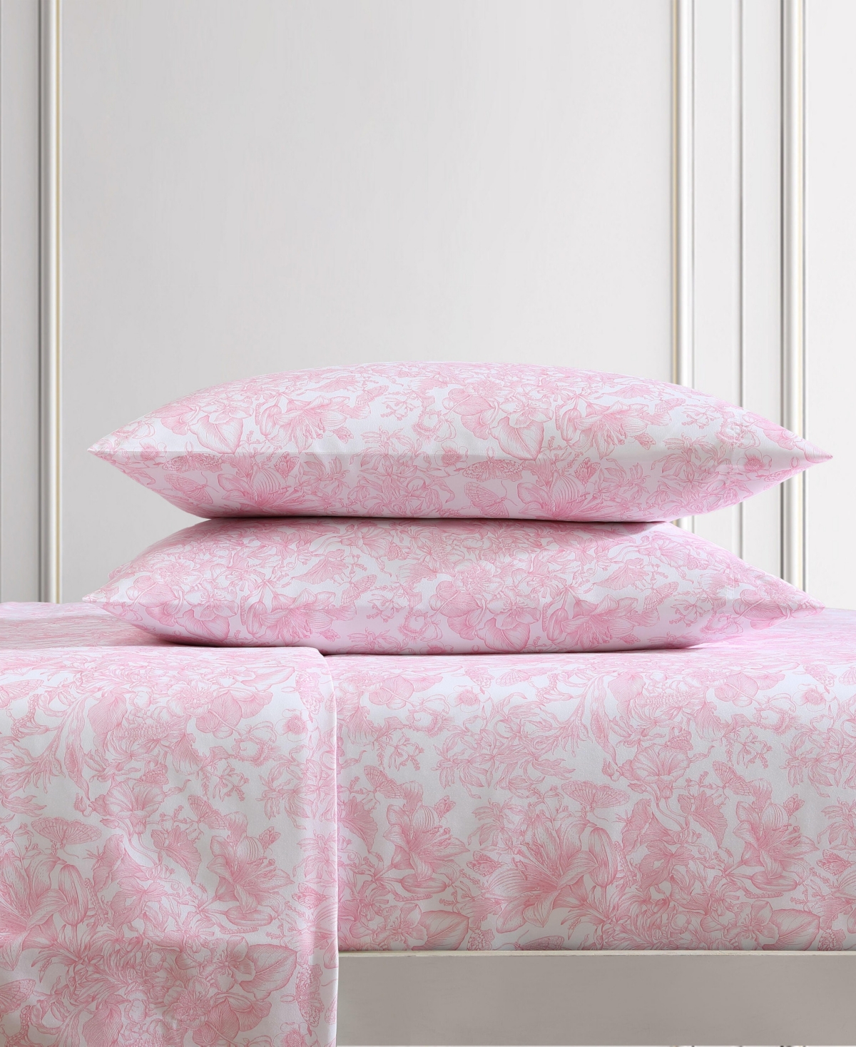 Betsey Johnson Silky Microfiber Printed 4-pc. Sheet Set, Full