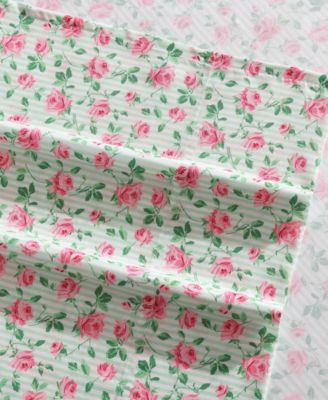 Silky Microfiber Printed 4-Pc. Sheet Set, King