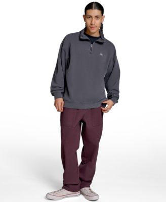 Men's Loose Fit Sneaker Patch Sweatshirt