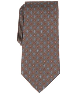 Men's Pindot Neat Pattern Tie