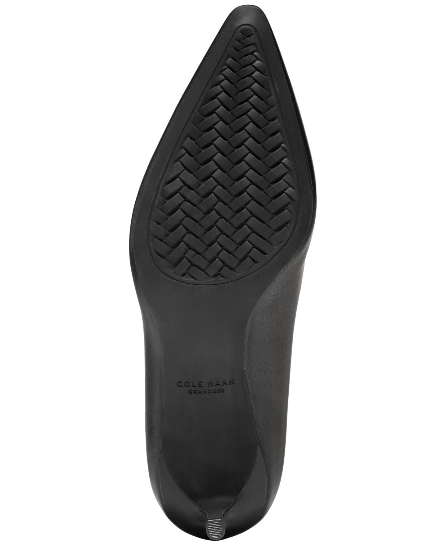 Женские туфли Cole Haan Go-To Janey Slip-On Pumps, цвет: Чёрный кожаный — фото 5