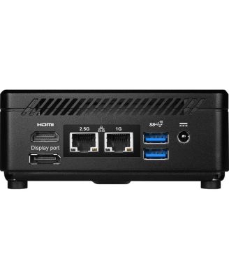 Cubi 5 12M-401US Mini Desktop Computer, Intel Core i3-1215U 1.2GHz, 8GB RAM, 500GB SSD, Windows 11 Pro, Black