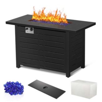 43" 2-in-1 Fire Pit Table