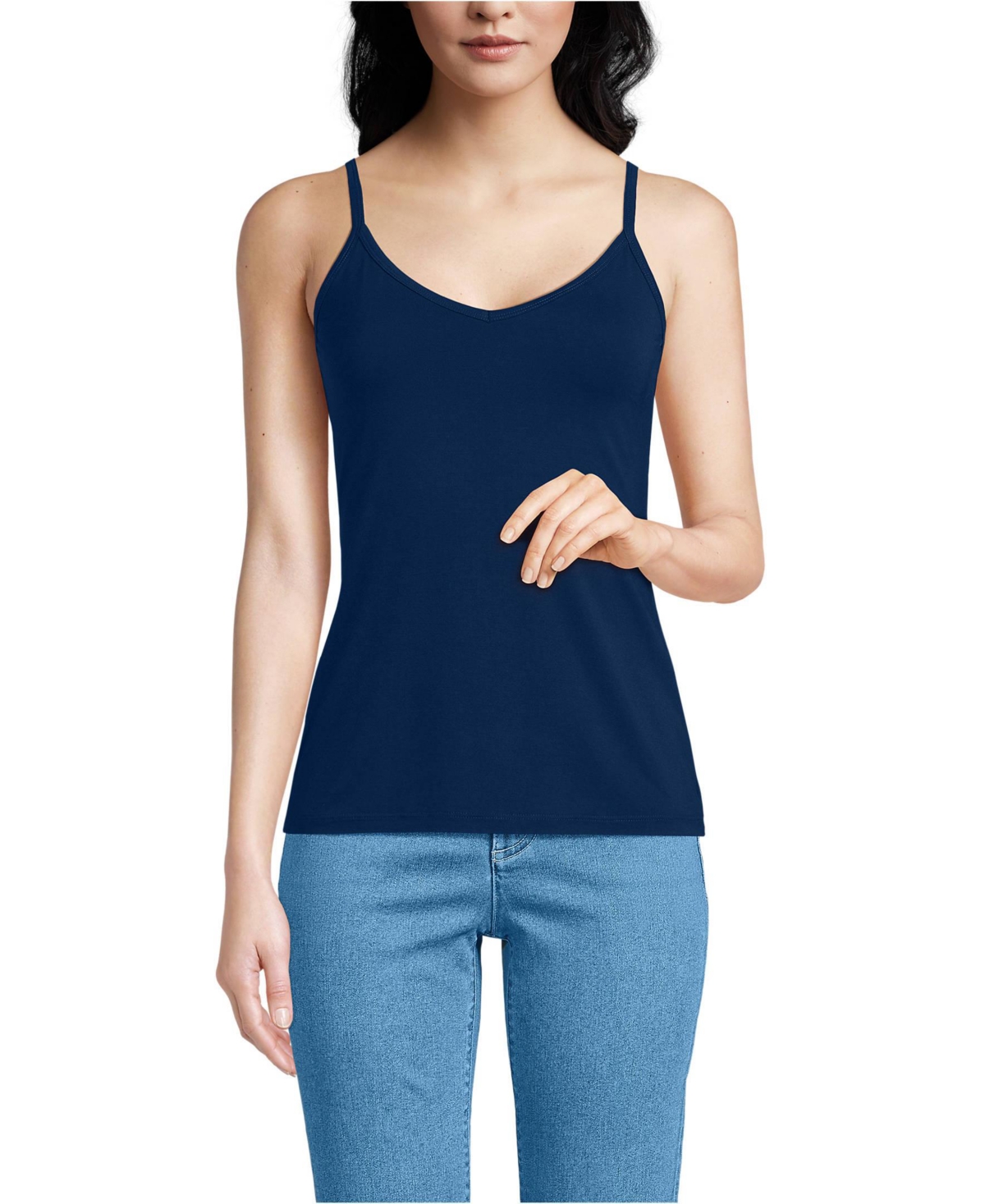 Women's Cooling V-neck Camisole - White