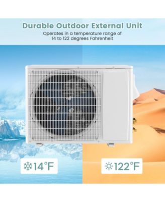 17000 BTU Mini Split Air Conditioner 21 SEER2 AC Unit w/ Heat Pump Energy Star Certified
