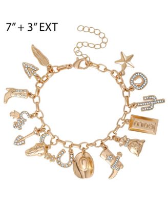 20th Anniversary Mixed Charm Bracelet