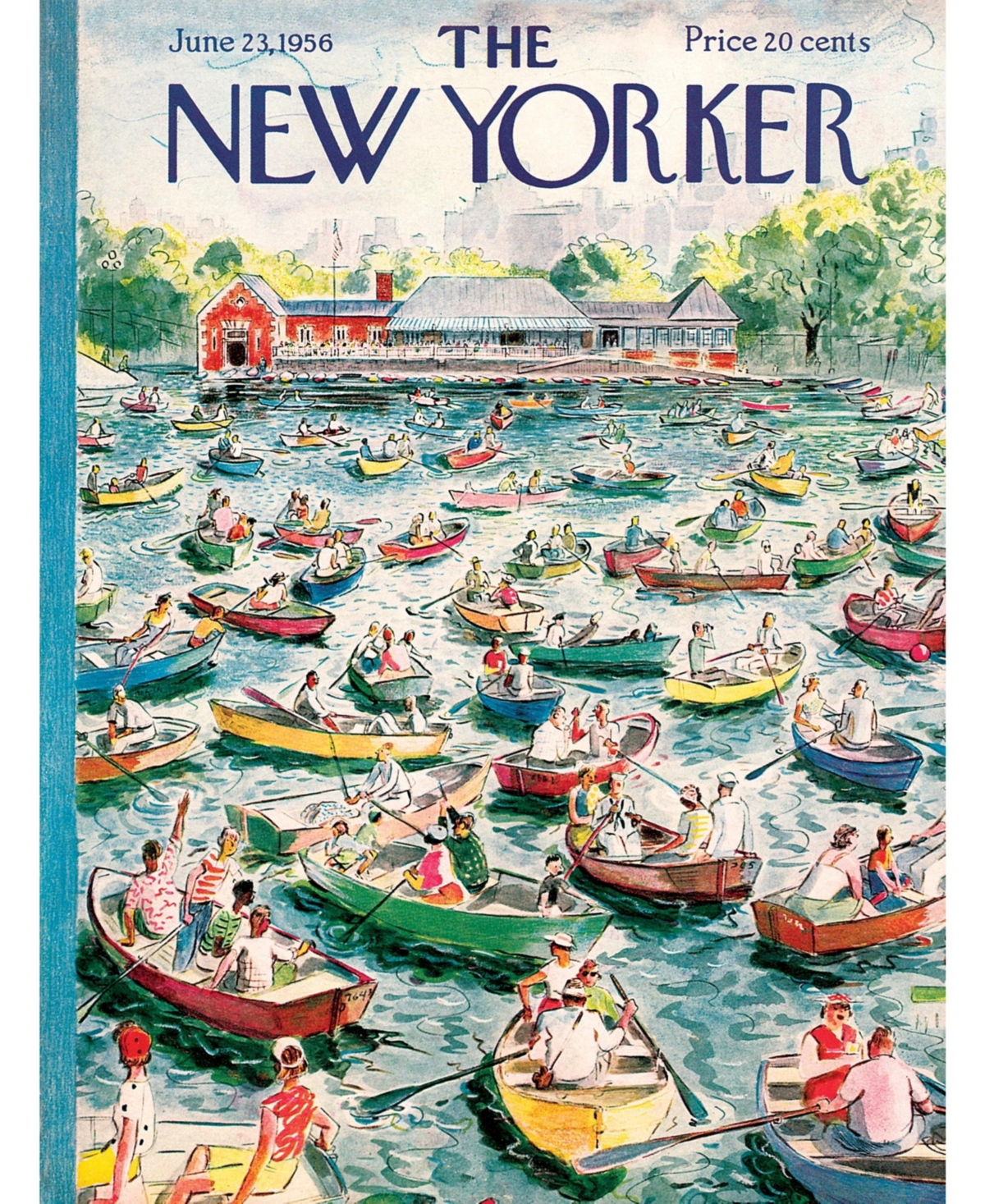 New York Puzzle Company Gridlock Lake 1500 Piece Puzzle