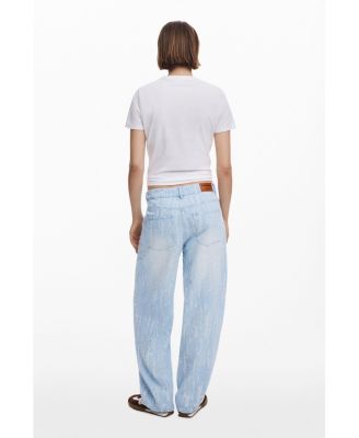 Women's Ripped effect jeans