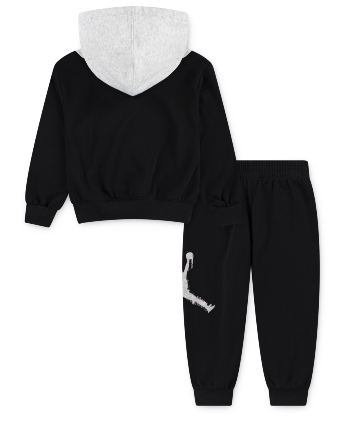 Jordan Toddler Boys 2-piece Most Valuable Player Jumpman Fleece Pullover Hoodie And Pants Set In Black