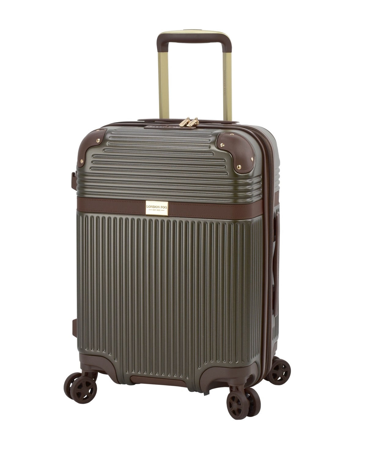 London Fog Brentwood Iv 20" Expandable Spinner Carry-on Hardside
