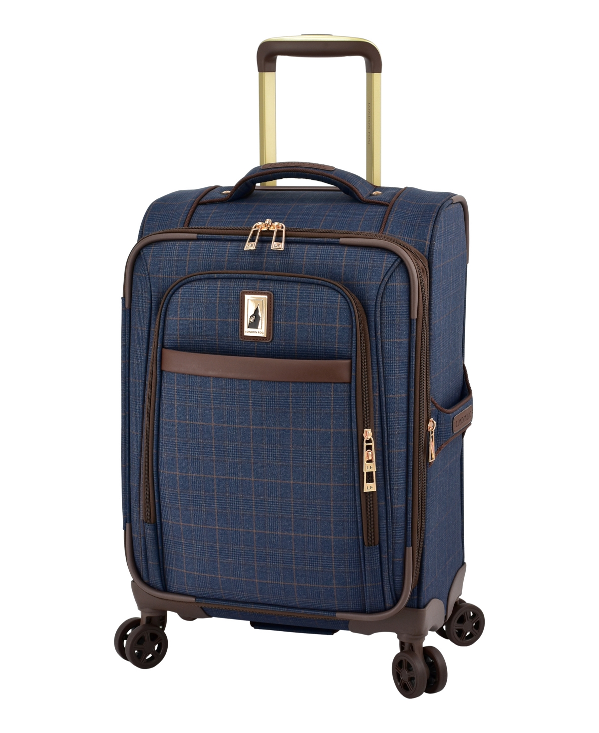 London Fog Brentwood Iv 20" Expandable Spinner Carry-on Softside
