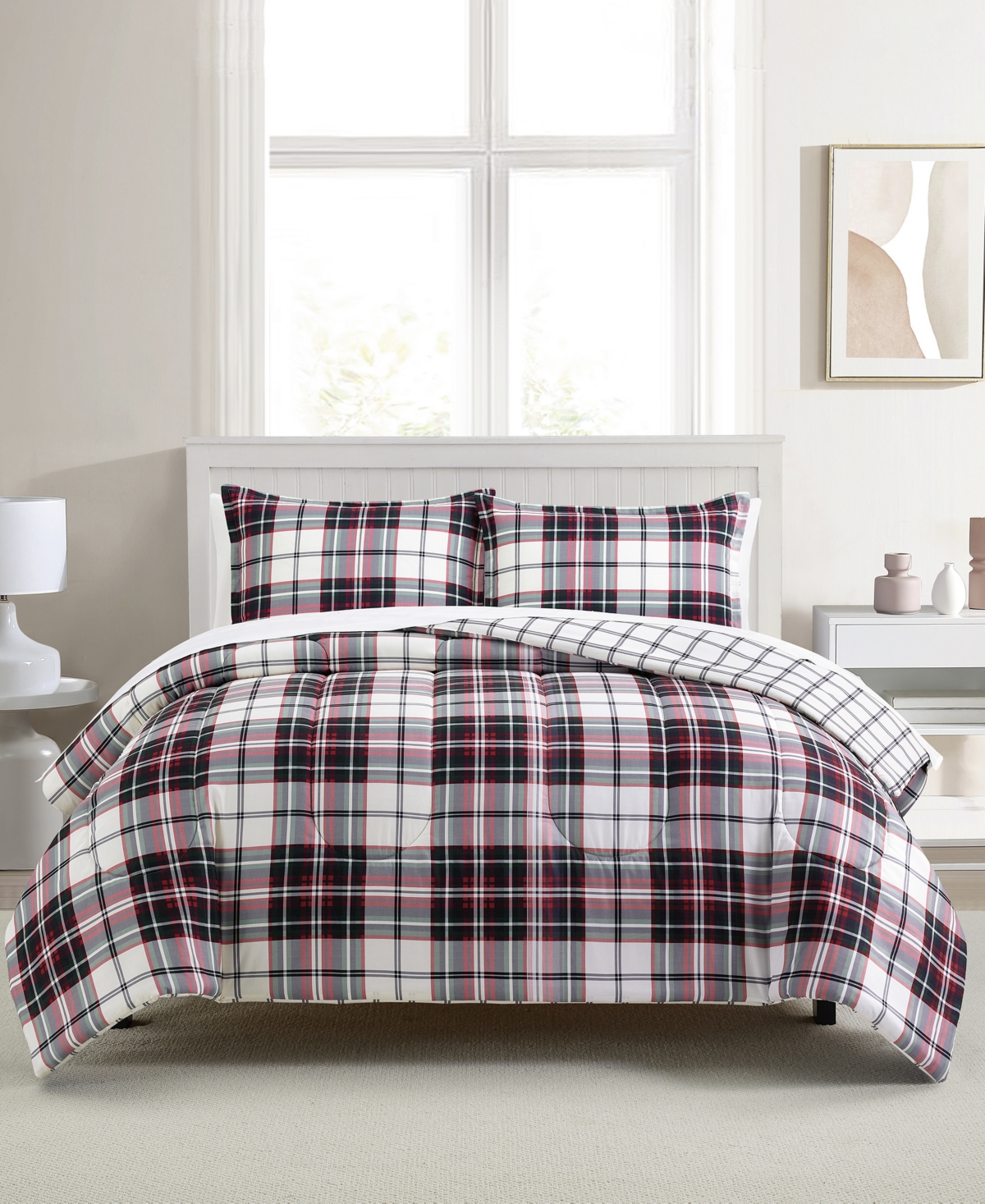 Sunham Holiday Plaid 3-pc. Comforter Sets In Multi