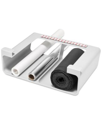 Cupboard Store Under-Shelf Large Film, Foil and Bag Organizer
