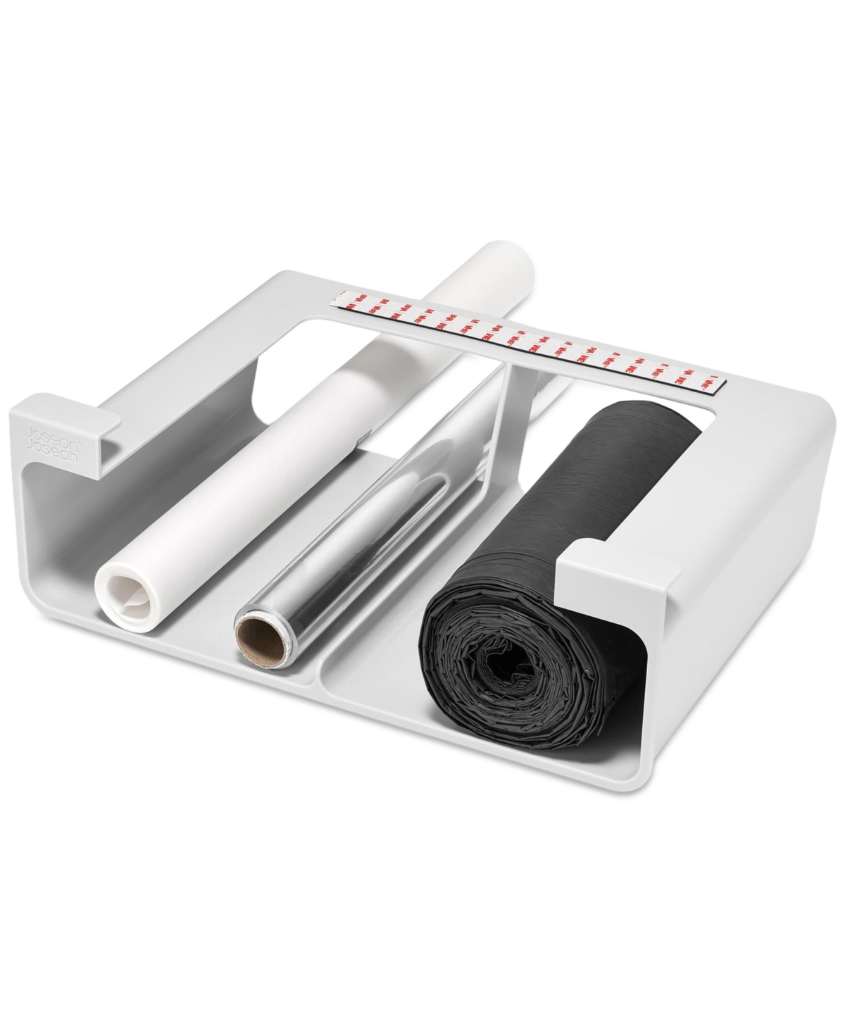 Joseph Joseph Cupboard Store Under-shelf Large Film, Foil And Bag Organizer In Gray