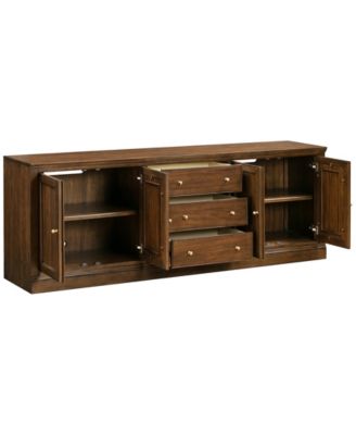 Amren 85" Wooden 4 Doors Console Table