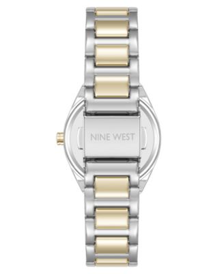 Women's Quartz Minimalist Silver-Tone and Gold-Tone Metal Alloy Watch, 30mm