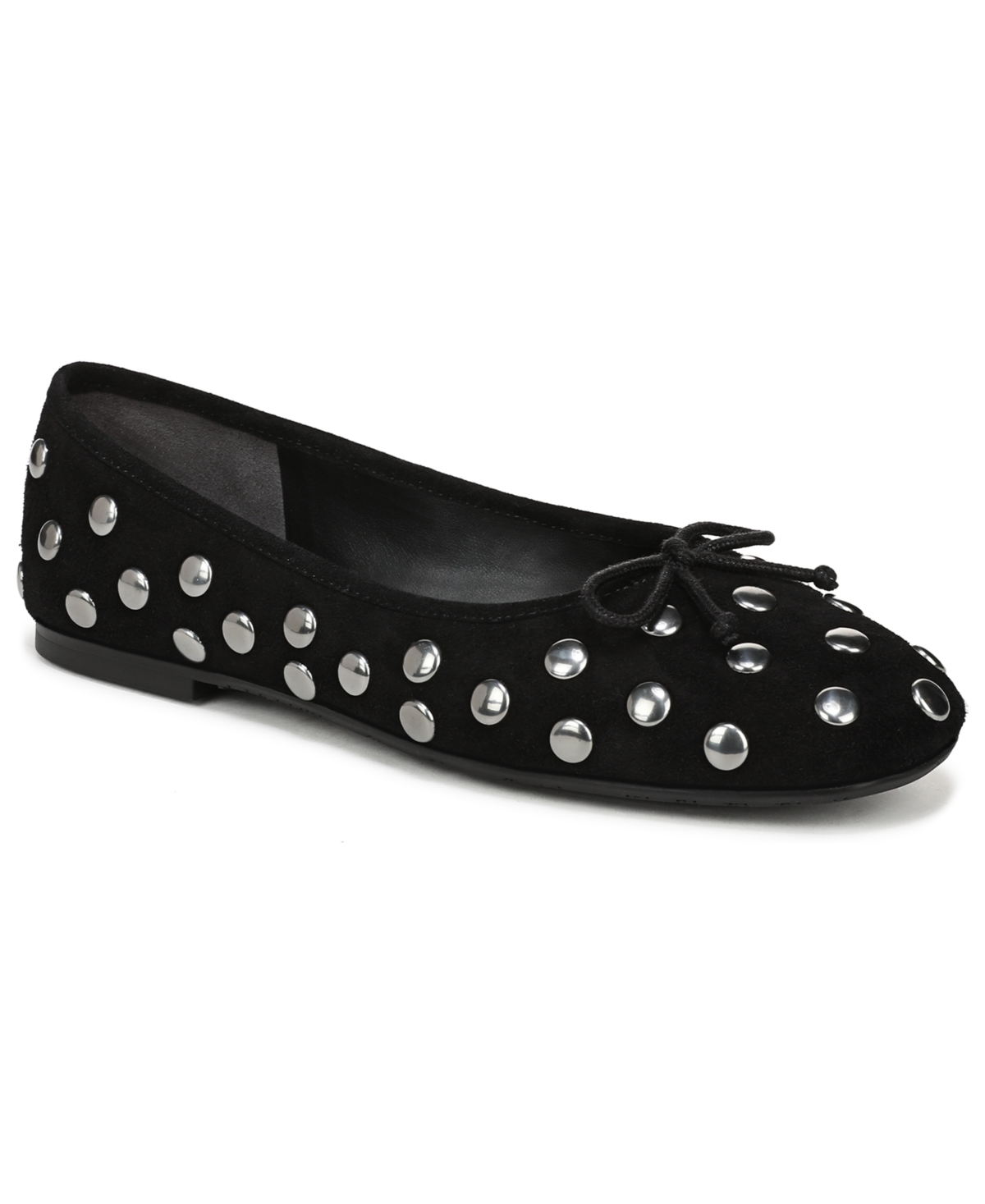 Women's Alie Stud Ballerina Flats - Black