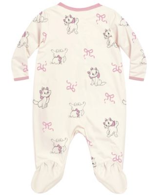 Baby Girls 2-Piece Marie The Cat Sleep N Play Coverall and Headband Set