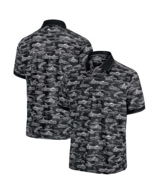 Tommy Bahama - Men's Black Oregon Ducks Sport Bay View IslandZone Polo Shirt