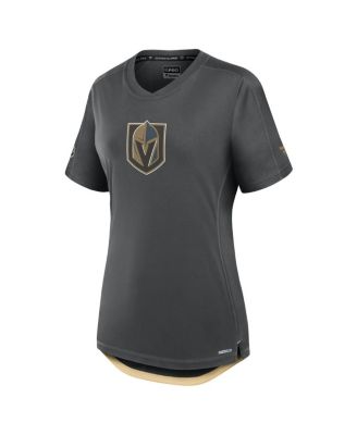 Women's Gray Vegas Golden Knights Authentic Pro Rink Tech T-Shirt