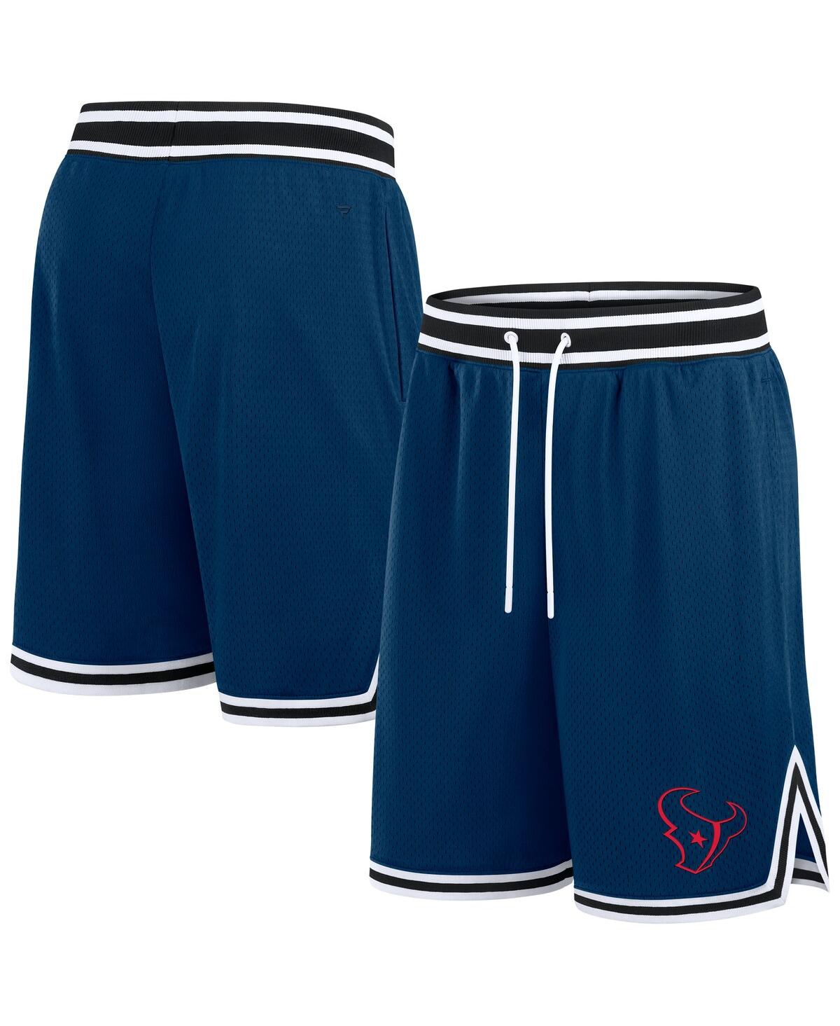 Men's Navy Houston Texans Elements Future Ground Shorts - Navy