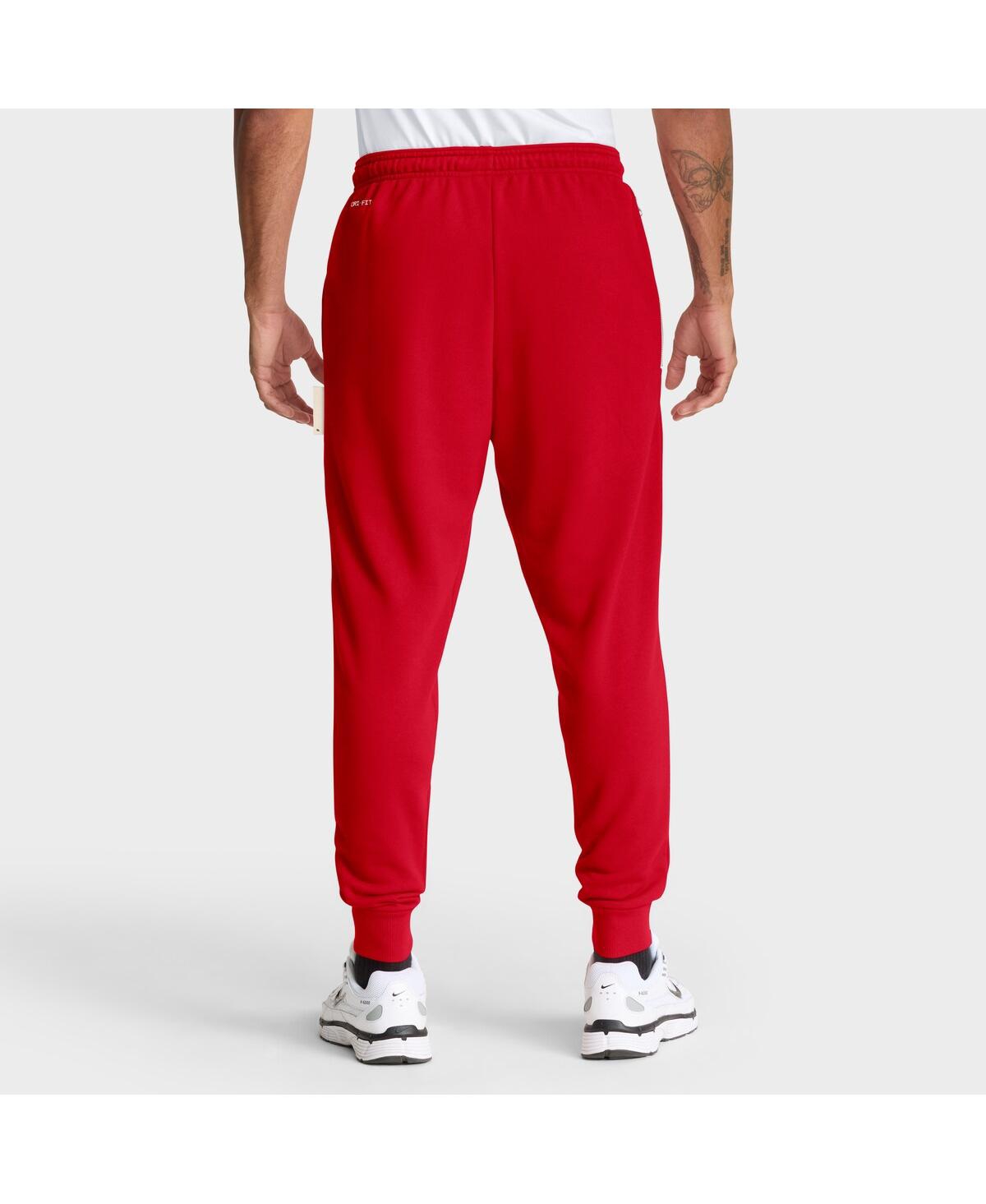 Nike Red Kansas City Chiefs Sideline Standard Issue Ground Game Dri-fit Taper Pants In Red