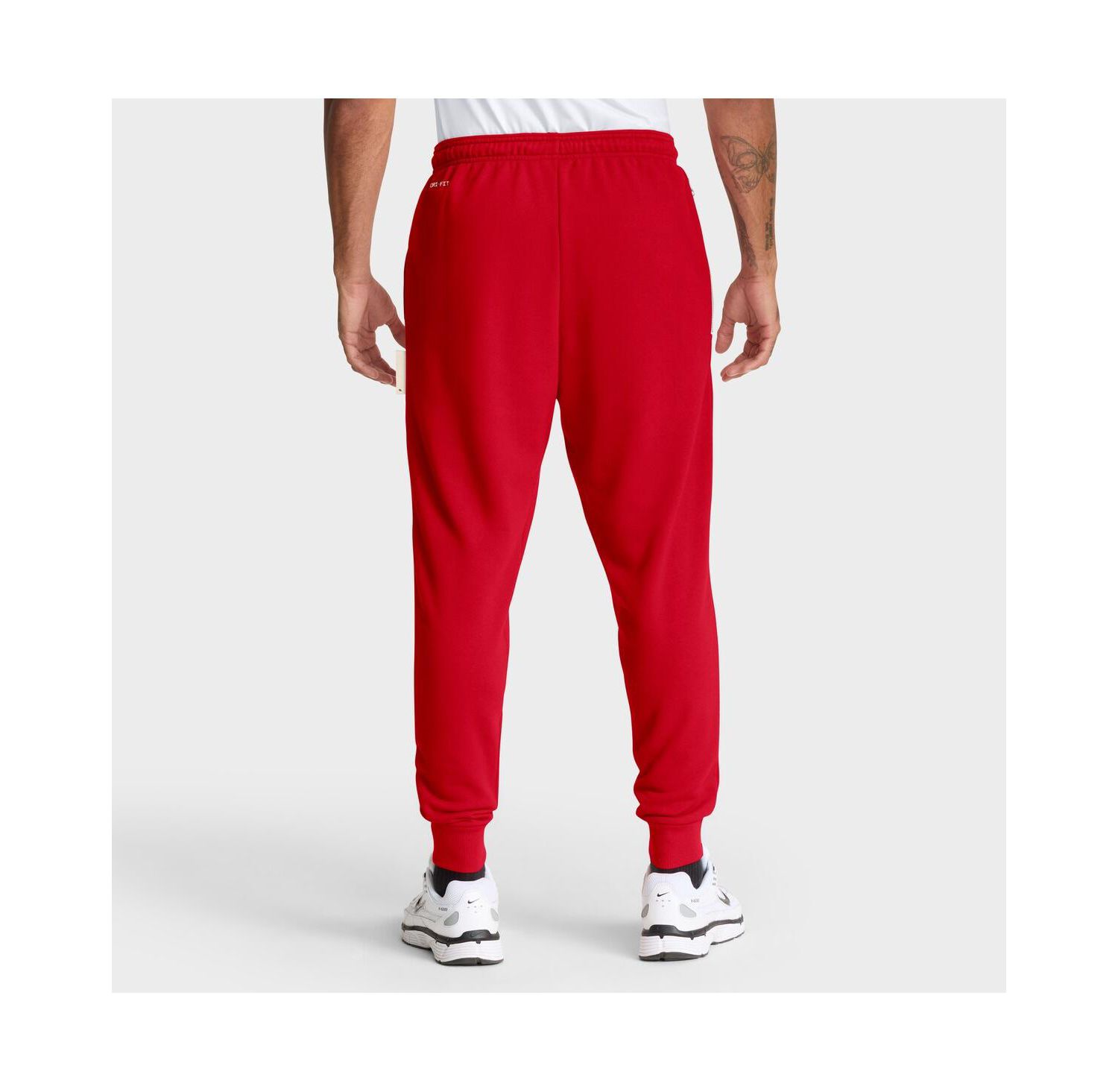 Men's Red Kansas City Chiefs Sideline Ground Game Performance Taper Pants