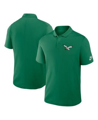 Nike - Men's Kelly Green Philadelphia Eagles Rewind Victory Performance Polo Shirt