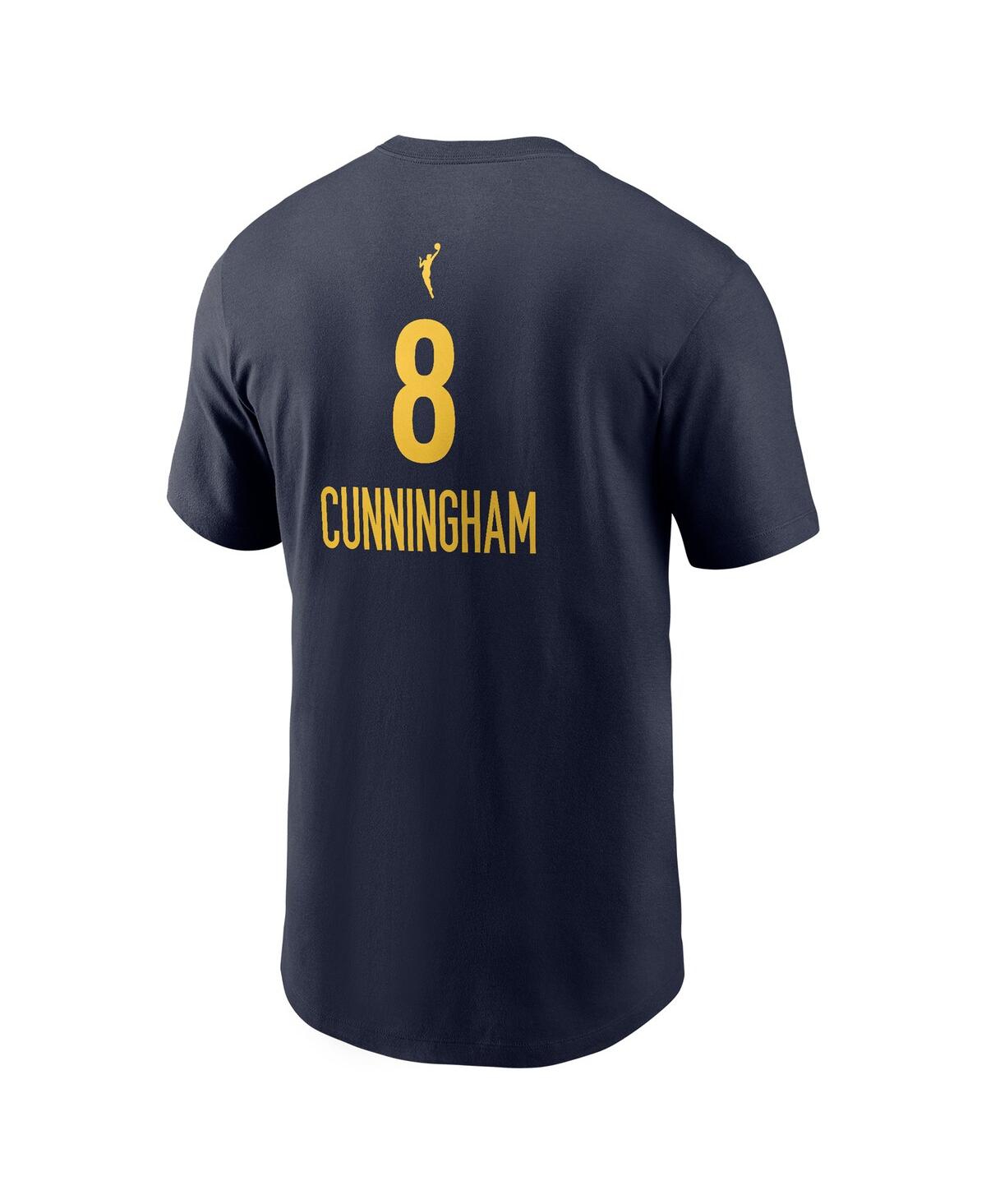 Nike Men's Sophie Cunningham Navy Indiana Fever Explorer Name Number T-shirt In Blue
