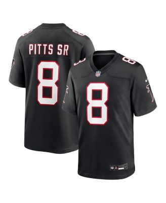 Nike - Men's Kyle Pitts Sr. Black Atlanta Falcons Alternate Game Jersey