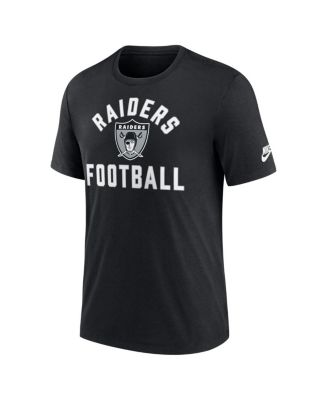 Men's Black Las Vegas Raiders Favorable Timeline Tri-Blend T-Shirt