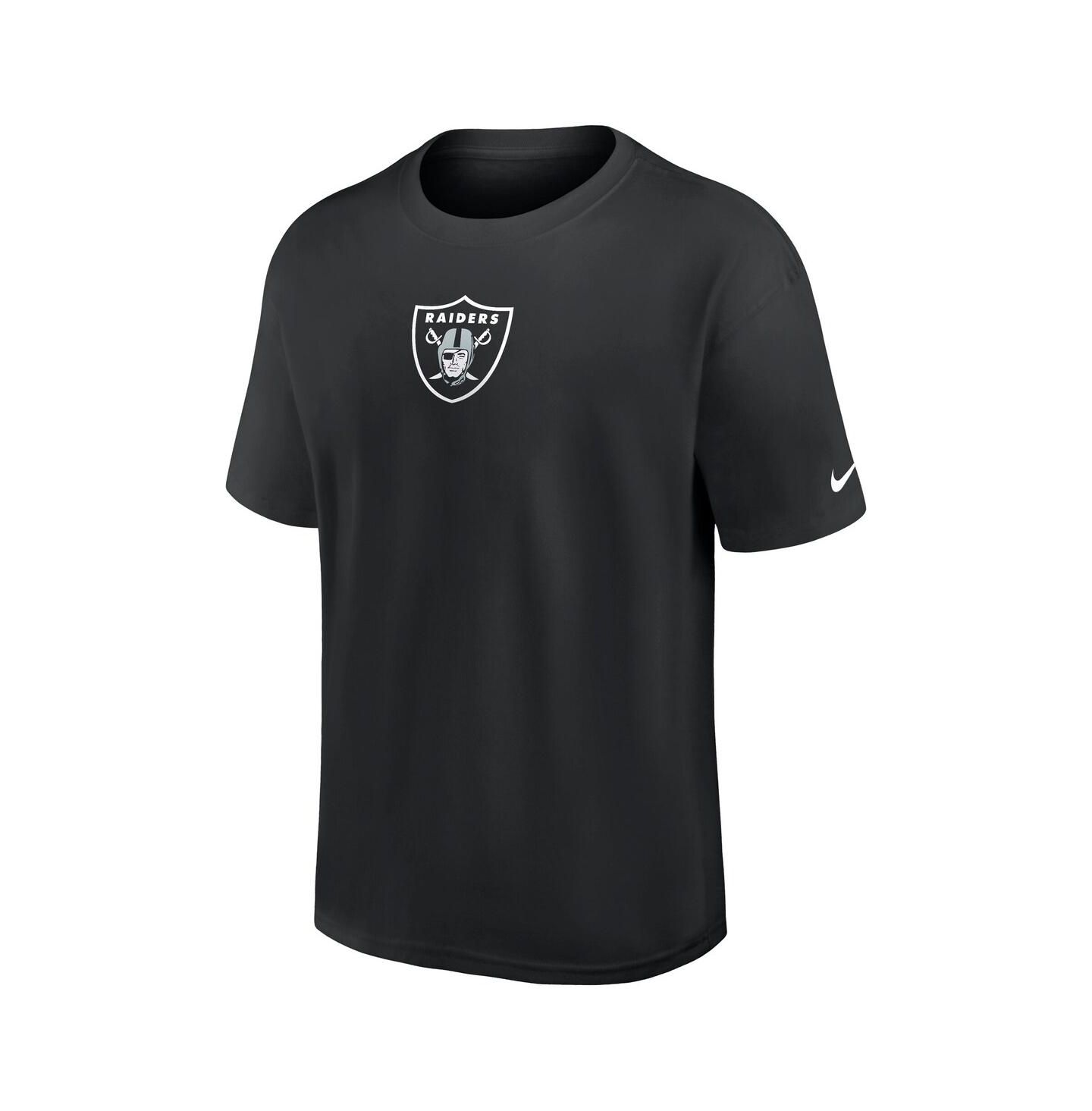 Мужская футболка Nike Black Las Vegas Raiders Dominate the Game Essential Max90 — фото 2
