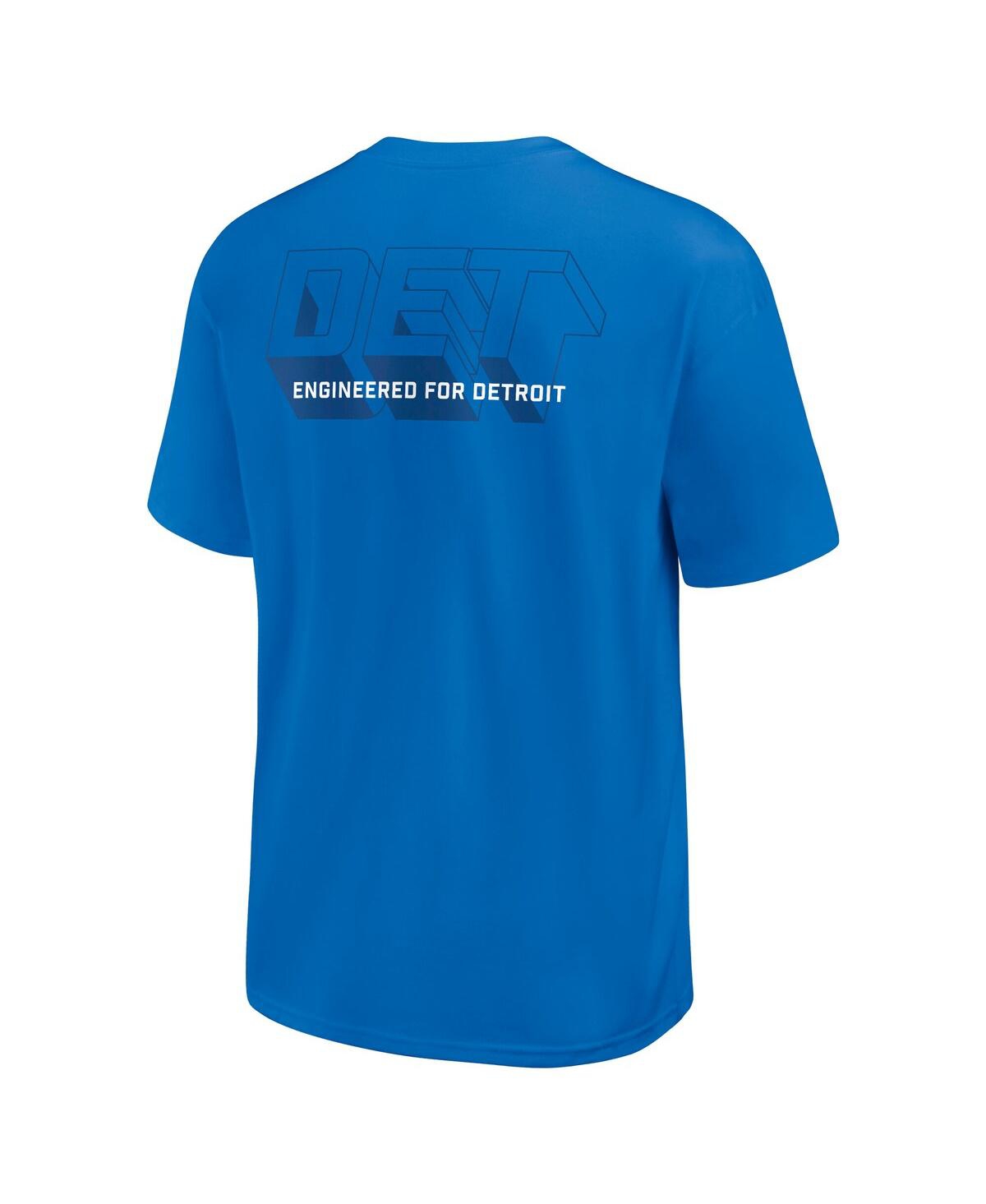 Nike Blue Detroit Lions Dominate The Game Essential Max90 T-shirt In Blue