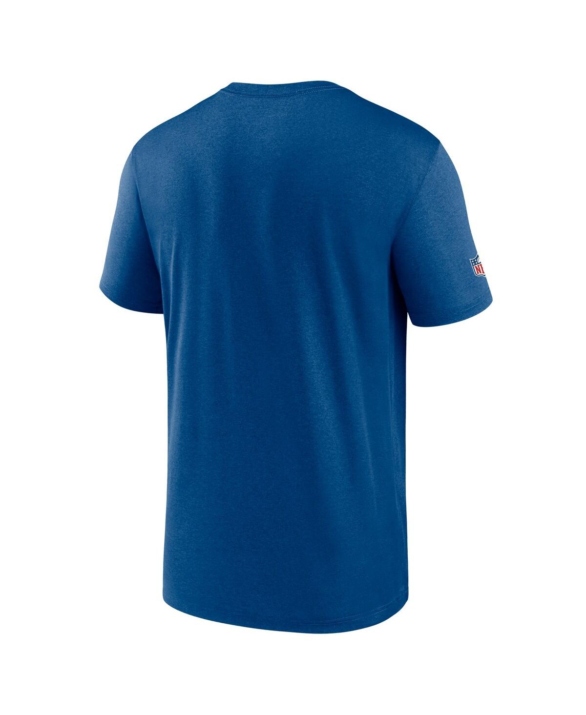 Nike Royal Indianapolis Colts Sideline Alt Pack Small Logo Legend Performance T-shirt In Blue