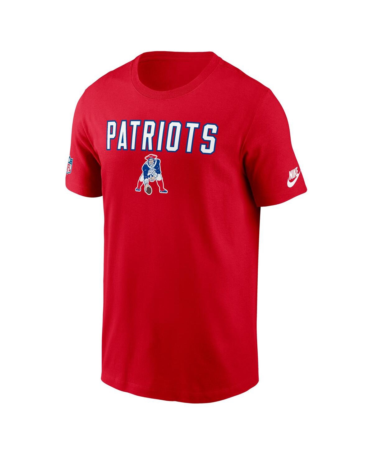 Nike Red New England Patriots Alt Pack Onside Conversion Performance T-shirt In Red