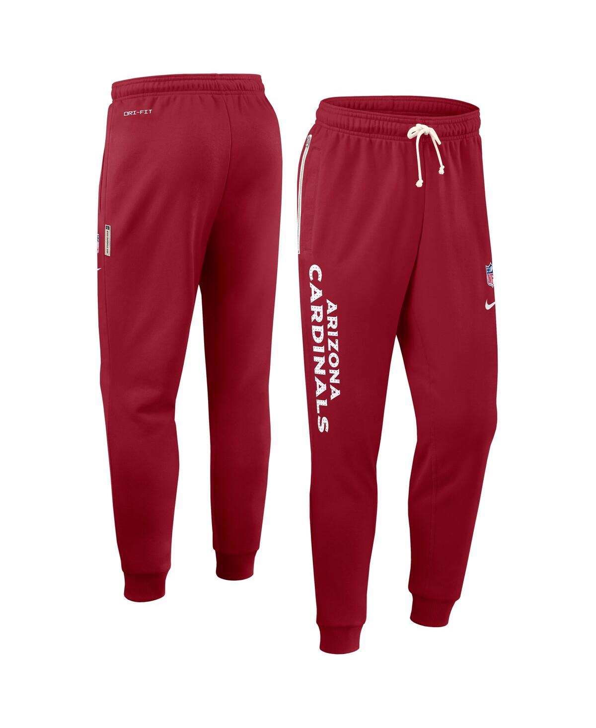 Nike Cardinal Arizona Cardinals Sideline Standard Issue Ground Game Dri-fit Taper Pants In Red