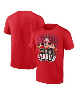 Fanatics - Men's Alperen Sengun Red Houston Rockets Notorious 4.0 T-Shirt