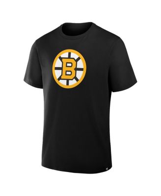Men's Black Boston Bruins Primary Logo Legacy T-Shirt